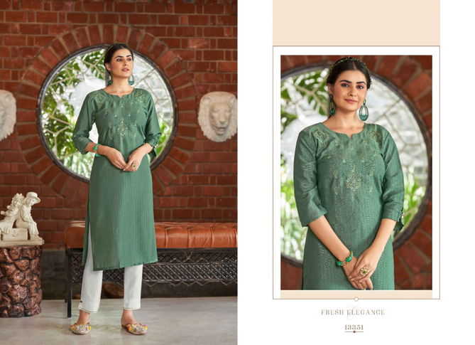 Alisha Kalaroop Regular Wear Wholesale Readymade Kurtis Catalog